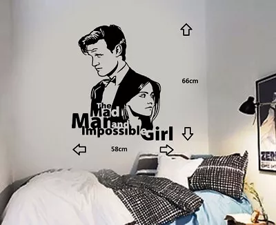Dr Who Matt Smith  Wall Sticker Icon Wall Decal Art Sticker • £12.99