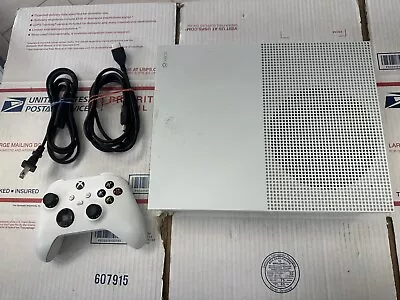 Microsoft Xbox One S 500GB Console - Model 1681 - White  • $62