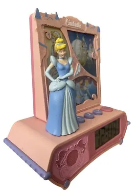 $18.99 • Buy Vintage Disney Cinderella Storytelling Clock With Alarm