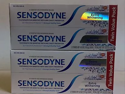 $29.95 • Buy Sensodyne Extra Whitening Toothpaste 8 Oz Each X 4 EXP 5/2024