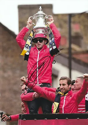 Signed JACK WILSHERE Arsenal FA Cup 12x8  Photo - PROOF/COA - England • £39.99