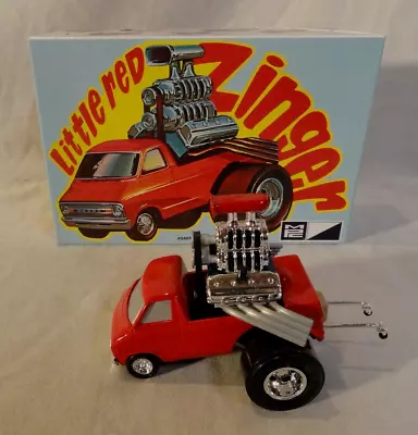 Look! Nice Built 1970`s Mpc Zinger  Lil Red  Dodge Van Pickup Truck Model Kit • $9.99