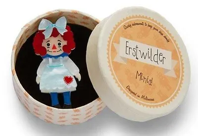 Erstwilder Raggedy Annie - Mini Toy Brooch. Nib. • $38.90