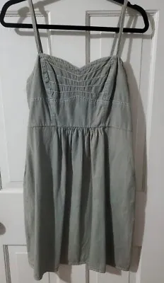 Mossimo Supply Co Blue Jean Denim Summer Dress Size  Large  • $14