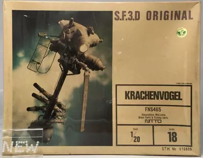 Nitto 1/20 KRACHENVOGEL S.F.3.D Original Maschinen Krieger Vintage Kit Unopened • $134.99