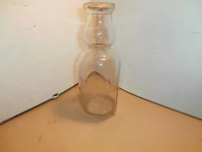 J. H. Brokhoff Quart Creamtop Milk Bottle WWII ERA Pottsville PA Tamaqua • $49.99