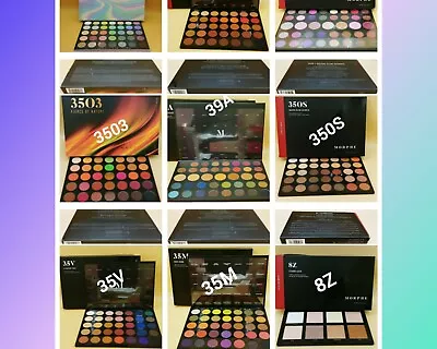 Morphe Artistry Palettes Jaclyn James Eyeshadow 35 350 39 U Choose 100%Authentic • $62.95