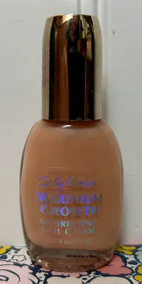 Sheer Sally Hansen Maximum Growth - Purr Fect #25 - Nail Color Polish 0.45 Oz • $5.99