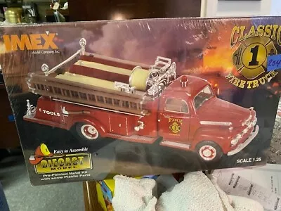 Imex Die Cast Model Ford Fire Engine Model Kit - Fire Museum Of Memphis 254 • $25