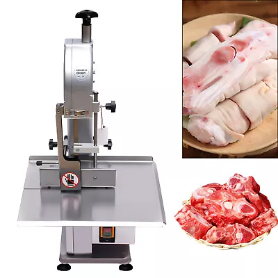 1500W Electric Meat Bone Saw Machine Commercial Frozen Meat Band Saw Bone Cutter • $381.50