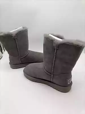 Uggs Bailey Button Bling Womens Style: 1016553-GREY • $124