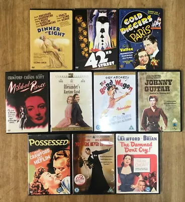 £19 • Buy Collection Of 10 1930s/40s Films/Musicals [DVD] **5 X Region 1** Discs Excellent