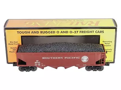 MTH 30-75261 O Gauge Southern Pacific 4-Bay Hopper W/ Coal Load LN/Box • $5.50