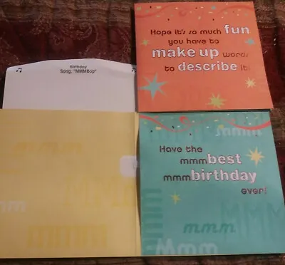  Musical Hallmark Greeting Card FOR BIRTHDAY MMMBOP SONG NW MUSICAL CARD LOT1200 • $4