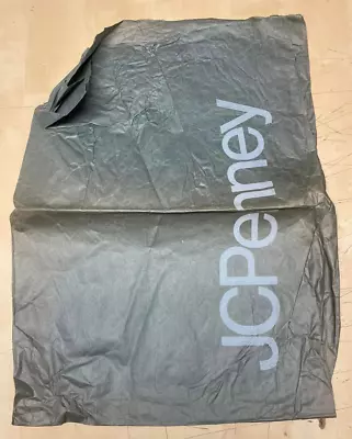 Vintage Original JCPenny Paper Shopping Bag 22  X 17  • $19.95