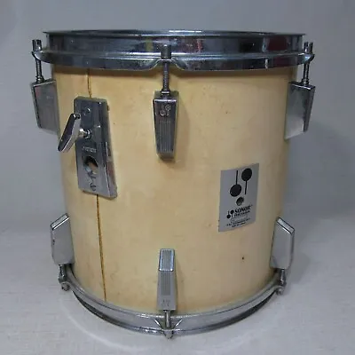 $249.99 • Buy SONOR PHONIC PLUS 9 PLY BEECH TOM DRUM 12X12 PEARL VINTAGE 1980s COSMETIC ISSUES