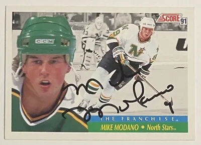 Mike Modano 1991-92 Score The Franchise Signed Autographed Auto #313 • $6.98