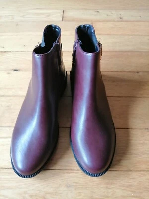 £9 • Buy Chelsea Boots Burgundy Dorothy Perkins