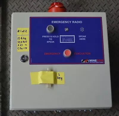 Tait Electronics Mobile Radio TM8110 In MINECOM Emergency Radio Enclosure • $1199