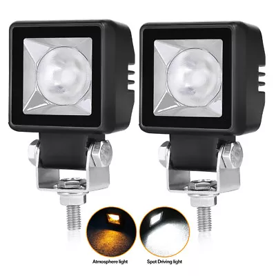 Golf Cart LED Lights 2  Dual Color Pods For EZGO TXT Golf Cart - Fits 1994-2013 • $31.34