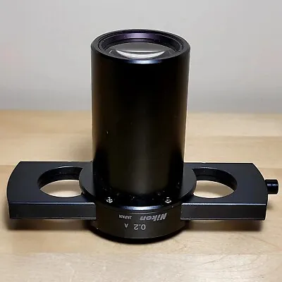 Nikon TMS-F Inverted Microscope Condenser 0.2 A W/ Phase Slider • $75