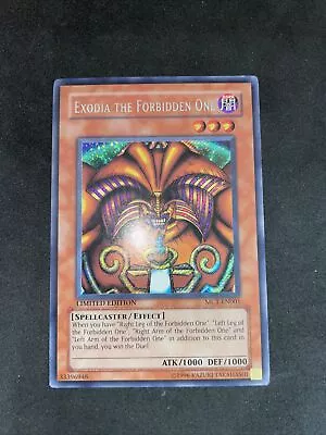 Exodia The Forbidden One Yu-gi-oh! Secret Rare Mc1-en001 Mp • £7.50