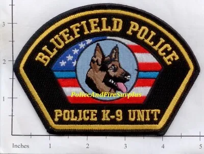 $3.85 • Buy Virginia - Bluefield VA K-9 Police Dept Patch