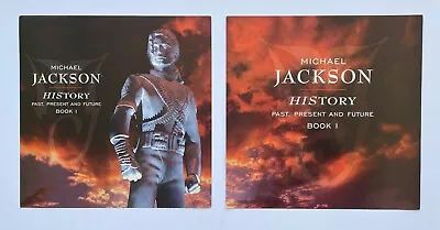 RARE 2 Double-sided Michael Jackson 1995 HIStory Album Promotional Flats • $25