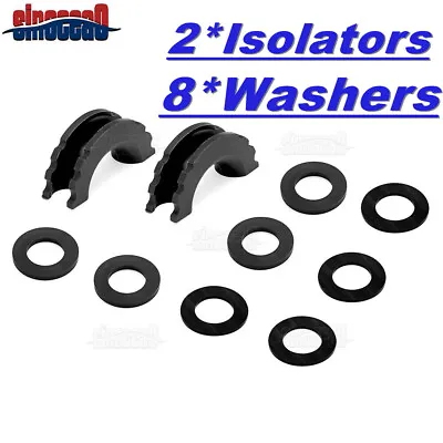 D Ring/Shackle Isolator Kit (2) Isolator And (8) Washers For 3/4'' D-Ring Black • $8.05