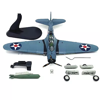 1/72 American TBD Torpedo Bomber Alloy Aircraft Model Military Airplane Ornament • $80.29