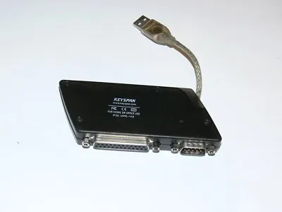 £26.96 • Buy Keyspan UPR-112 USB To COM Printer Adapter Parallel Port, Serial + USB Hub Used
