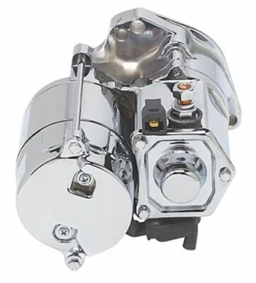 $199.95 • Buy Ultima High Torque Chrome 1.4 KW Top Post Starter 1989-2006 Harley Big Twin Evo