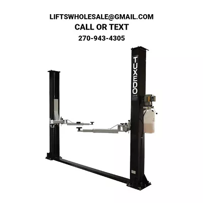 New TUXEDO - TP9KF-TUX 9000 Lbs 2-Post Floor Plate Lift Symmetric Arms 220V • $2125