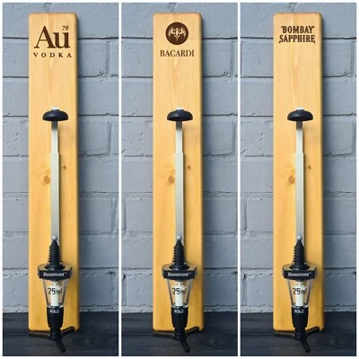 £30 • Buy Engraved Wall Mounted Optic Drink Dispenser. (Can Be Personalised!)