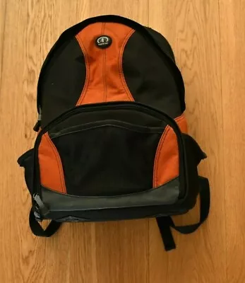 Tamrac 3380 Aero 80 Photo / Laptop Backpack (black And Rust Colour ) • £20