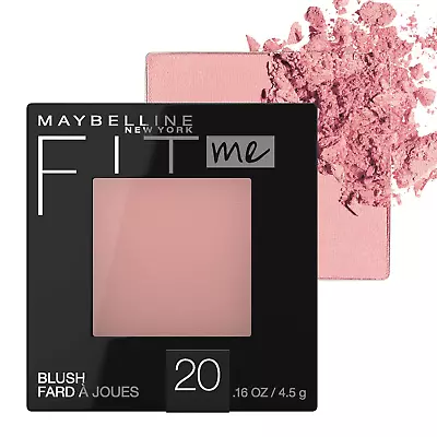 Maybelline New York Fit Me Blush Fard A Joues 20 0.16 Oz; New Fast Free Shippin • $10.99