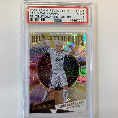 Panini  Revolution  2017 Fabio Cannavaro Real Madrid Astro Psa 9 • £25