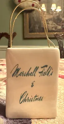 Marshall Fields Vintage Shopping Bag Ornament • $82.99