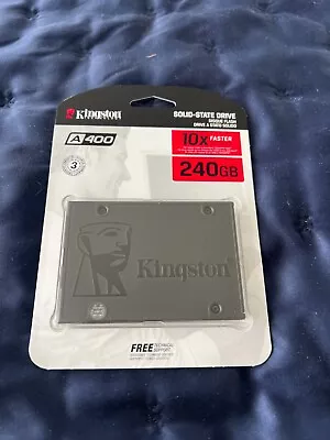 Kingston SSD A400 240GBInternal6.35 Cm (2.5 )  Internal SSD • £24