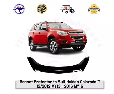 Bonnet Protector Hood Guard Bug Deflector To Suit Holden Colorado 7 12/2012-2016 • $92.99