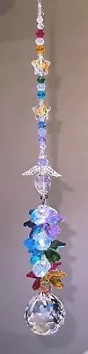 £10.99 • Buy 🌈Hanging Crystal Ball Guardian Angel Rainbow Maker Window Mobile Suncatcher