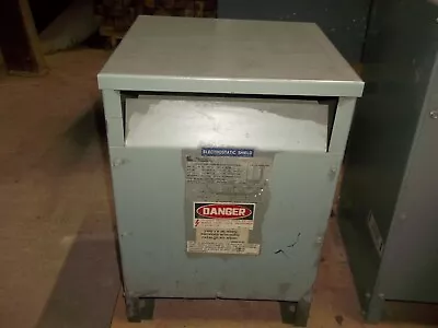 Square D 15t3his Sorgel Three Phase Insulated Transformer 15 Kva 480v (ld) • $525