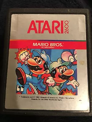 Mario Bros. (Atari 2600 1983) Tested Game Cartridge Only! • $19.99