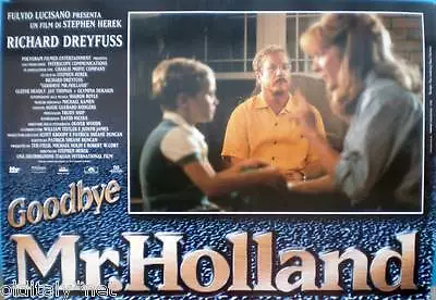 Fotobusta 1995 Goodbye Mr.Holland-Richard Dreyfuss-Olympia Dukakis Headly - 3 • £6.14