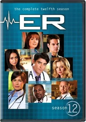 ER - The Complete Twelfth 12 Twelve Season E.R. DVD • $12.95