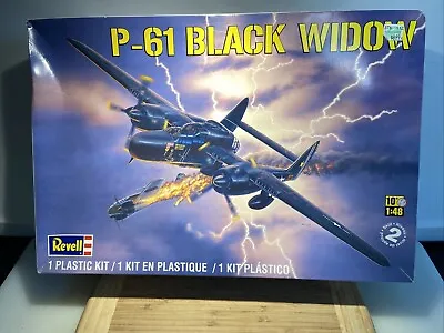 Revell 1:48 P-61 Black Widow Kit #85-7546 Open Box • $12.50