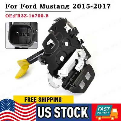For 2015-2019 Ford Mustang Shelby EcoBoost GT V6 V8 Engine Hood Latch Lock NEW • $31.19