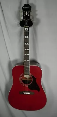 Epiphone Hummingbird Artist Dreadnought Acoustic Guitar Used • $349.95