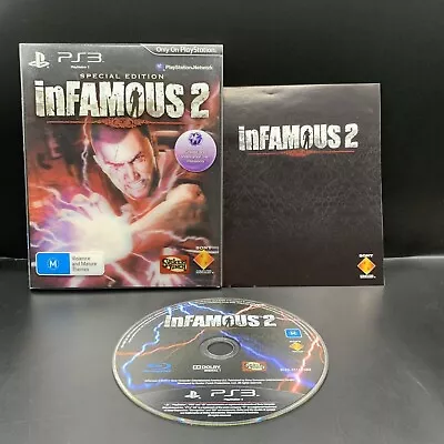  INFAMOUS 2 PS3 Tested & Working Free Postage  • $25