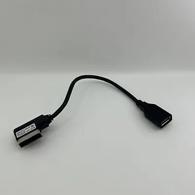 Volkswagen IPhone USB Adapter IPod Audio Cable OEM IC40228 / RO-4036 000.051.446 • $21.81